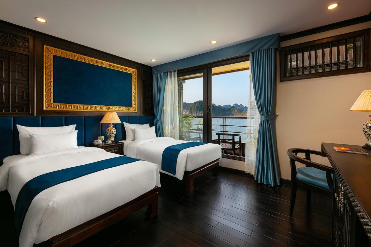 Hotel Nostalgia Halong Cruise Ha Long Exterior foto